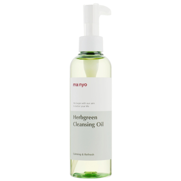 Manyo Factory Herb Green Cleansing Oil 200 мл — Гідрофільна олія з екстрактами трав