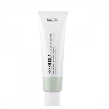 Nacific Fresh Cica Plus Clear Cream 50 г — Заспокійливий крем для обличчя для чутливої та проблемної шкіри Nacific Fresh Cica Plus Clear Cream 50 г — Заспокійливий крем для обличчя для чутливої та проблемної шкіри