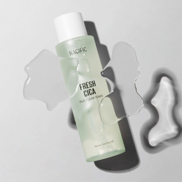 Nacific Fresh Cica Plus Clear Toner 150 мл — Двухфазний тонер для чутливої шкіри, схильної до висипань і акне
