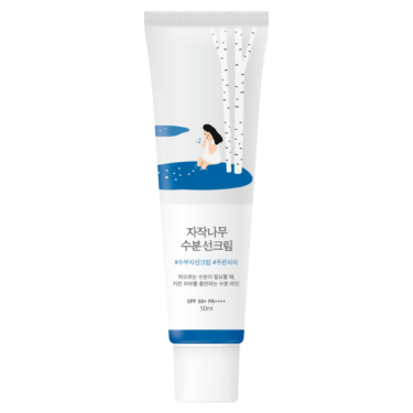 Round Lab Birch Juice Moisturizing Sunscreen 50 мл — Увлажняющий солнцезащитный крем с березовым соком