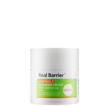 Real Barrier Control-T Sebomide Cream 50 мл — Себорегулюючий зволожуючий крем для обличчя