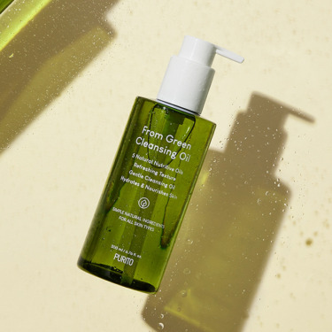 Purito From Green Cleansing Oil 200 мл — Органічна гідрофільна олія для зняття макіяжу та очищення обличчя