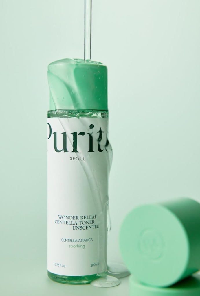 Purito Seoul Wonder Releaf Centella Toner Unscented 200 мл — Успокаивающий тонер с центеллой азиатской без эфирных масел