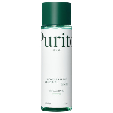 Purito Seoul Wonder Releaf Centella Toner 200 мл — Безспиртовий заспокійливий тонер з азіатською центеллою