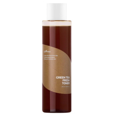 IsNtree Green Tea Fresh Toner 200 мл — Освіжаючий безспиртовий тонер на основі зеленого чаю 80%