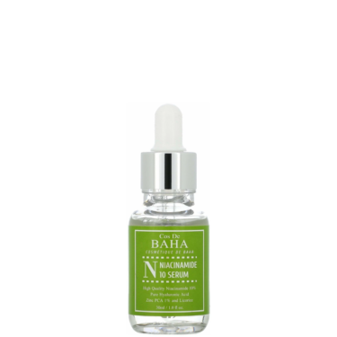 Cos De BAHA Niacinamide 10 Serum 30 мл — Протизапальна сироватка для жирної шкіри з ніацинамідом та цинком