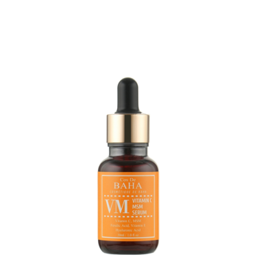 COS DE BAHA Vitamin C MSM Serum 30 мл — Сироватка з вітаміном С і феруловою кислотою, вітаміном Е та MSM
