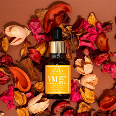 COS DE BAHA Vitamin C MSM Serum 30 мл — Сироватка з вітаміном С і феруловою кислотою, вітаміном Е та MSM
