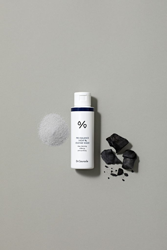 Dr.Ceuracle Pro Balance Night Enzyme Wash 50 гр — энзимная пудра с древесным углем для жирной кожи