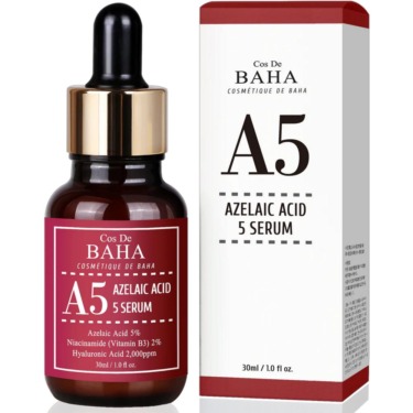 Cos De BAHA A5 Azelaic Acid Serum 30 мл — Протизапальна сироватка з азелаїновою кислотою 5%