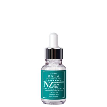 Cos De BAHA Niacinamide 20% Zinc 4% Pore Reducer 30 мл — Зміцнювальна сироватка для звуження пор з ніацинамідом та цинком
