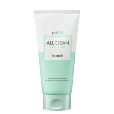 Heimish pH 5.5 All Clean Green Foam 150 мл — Слабокислотний гель для вмивання для чутливої шкіри
