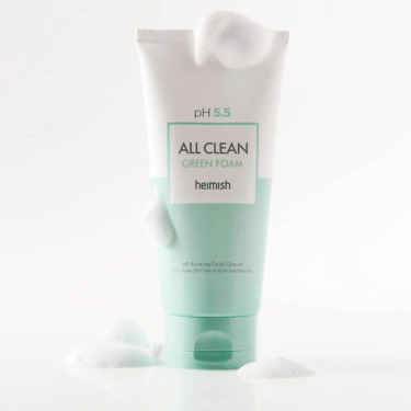 Heimish pH 5.5 All Clean Green Foam 150 мл — Слабокислотний гель для вмивання для чутливої шкіри