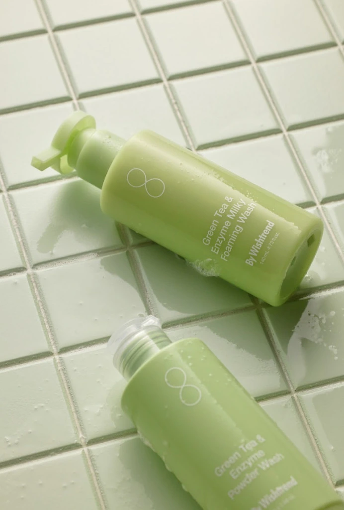 By Wishtrend Green Tea & Enzyme Powder Wash — 1г — Энзимная пудра с зеленым чаем (саше)