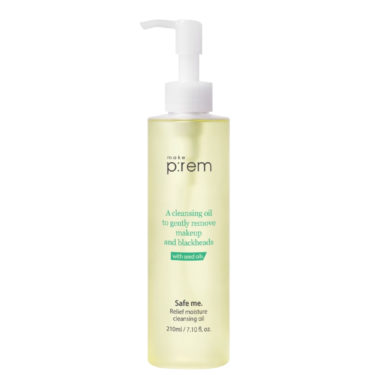 Make P:rem Safe Me Cleansing Oil 210 мл — Гідрофільна олія для очищення та демакіяжу для чутливої шкіри