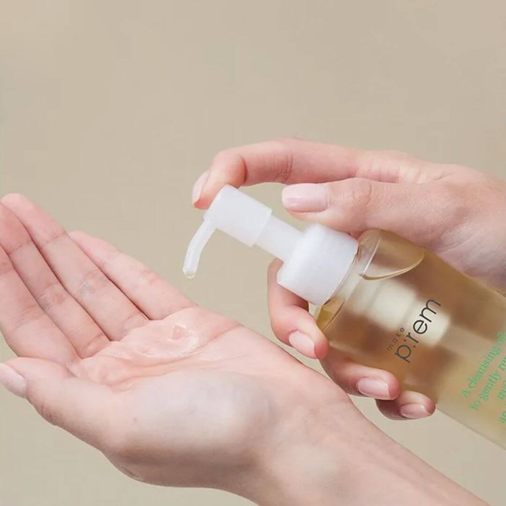 Make P:rem Safe Me Cleansing Oil 210 мл — Гідрофільна олія для очищення та демакіяжу для чутливої шкіри