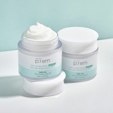 Make P:rem Safe Me Relief Moisture Cream 80 мл — Гіпоалергенний крем для чутливої шкіри обличчя