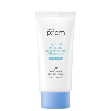 Make P:rem UV Defense Me. Daily Sun Essence 50 мл — Легка сонцезахисна есенція SPF50+
