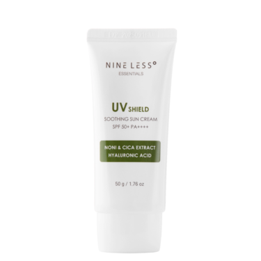 NINE LESS Essentials UV Shield Soothing Sun Cream SPF 50+ PA++++ 50 мл — Солнцезащитный крем с центеллой