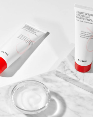 COSRX AC Collection Lightweight Soothing Moisturizer 80 мл — Зволожуючий крем для обличчя з АНА/ВНА кислотами
