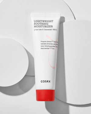 COSRX AC Collection Lightweight Soothing Moisturizer 80 мл — Зволожуючий крем для обличчя з АНА/ВНА кислотами