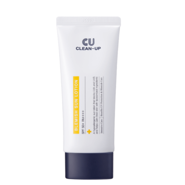 CUSKIN Clean Up Blemish Sun Lotion SPF 50+ PA++++ 60 мл — Солнцезащитный лосьон