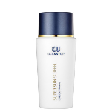 CUSKIN Clean-Up Super Sun Screen SPF 50+ PA+++ 50 мл — Легка сонцезахисна емульсія