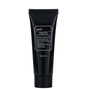 Dear Klairs Midnight Blue Calming Cream 60 мл — Ночной успокаивающий крем с азуленом