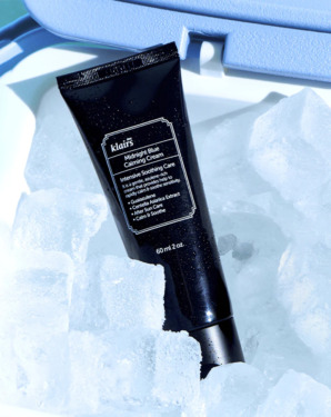 Dear Klairs Midnight Blue Calming Cream 60 мл — Ночной успокаивающий крем с азуленом