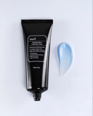 Dear Klairs Midnight Blue Calming Cream 60 мл — Ночной успокаивающий крем с азуленом