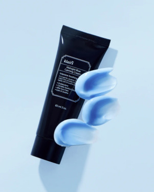 Dear Klairs Midnight Blue Calming Cream 60 мл — Ночной успокаивающий крем с азуленом