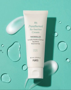 Purito B5 Panthenol Re-barrier Cream 80 мл — Веганський крем з 10% пантенолу