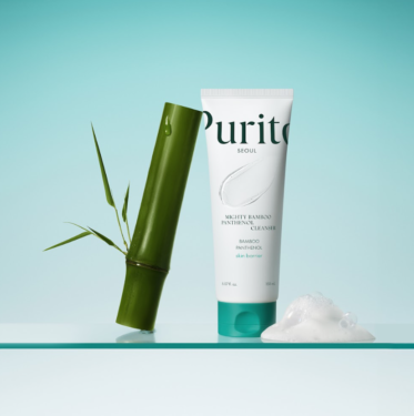 Purito Mighty Bamboo Panthenol Cleanser 150 мл — Слабокислотный гель для деликатного очищения