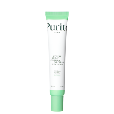Purito Seoul Wonder Releaf Centella Eye Cream Unscented 30 мл — Крем для зони навколо очей з пептидами та центеллою без ефірних олій