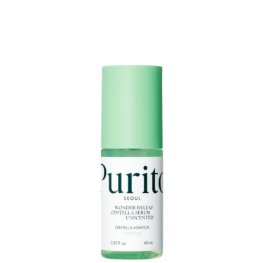 Purito Seoul Wonder Releaf Centella Serum Unscented 60 мл — Заспокійлива сироватка з центеллою без ефірних олій Purito Seoul Wonder Releaf Centella Serum Unscented 60 мл — Заспокійлива сироватка з центеллою без ефірних олій