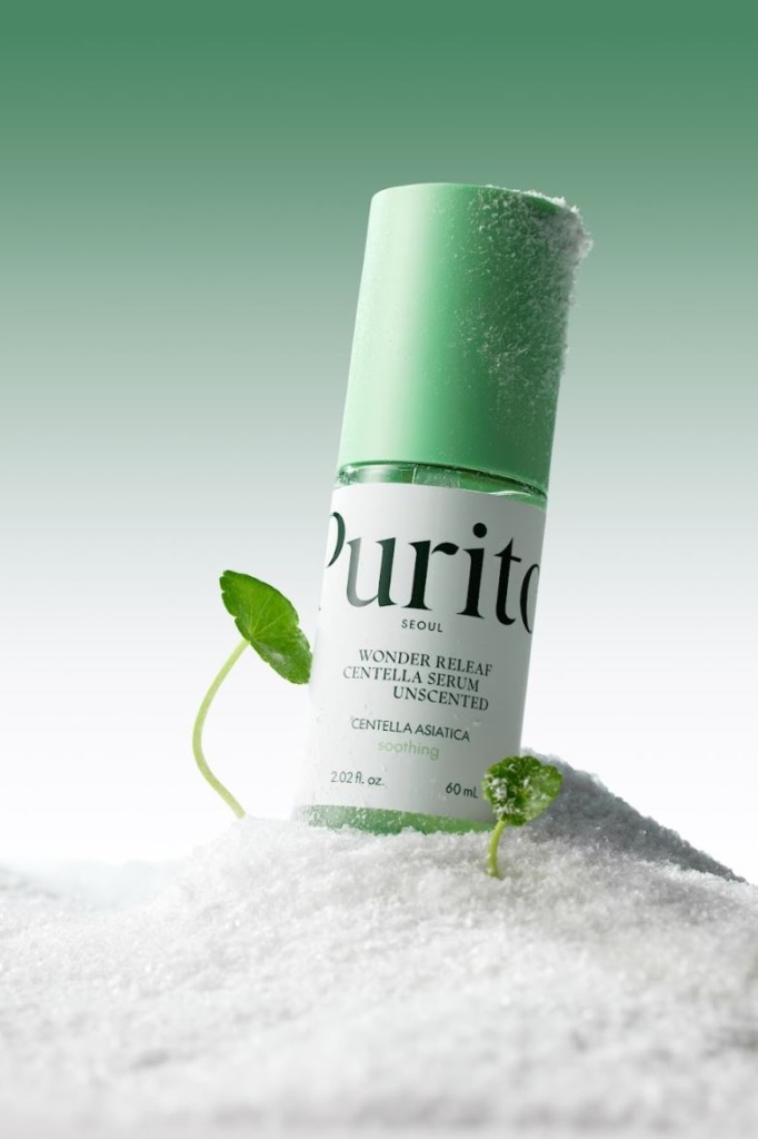 Purito Seoul Wonder Releaf Centella Serum Unscented 60 мл — Заспокійлива сироватка з центеллою без ефірних олій
