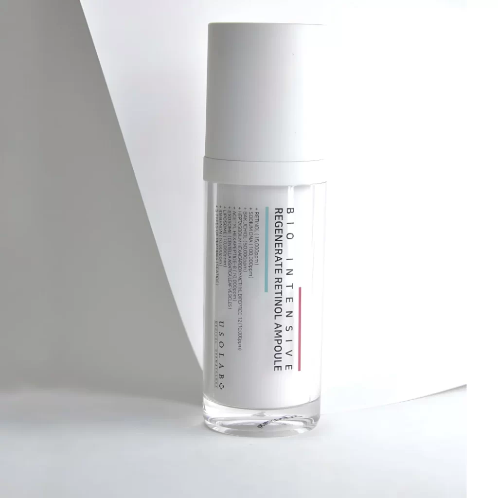 Usolab Bio Intensive Regenarate Retinol Ampoule 30 мл — Інтенсивно регенеруюча сироватка з ретинолом