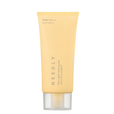 Needly Vita C Glow Tone Up Sun SPF 50+ PA++++ 50 мл — Сонцезахисний крем з ефектом освітлення та сяйва