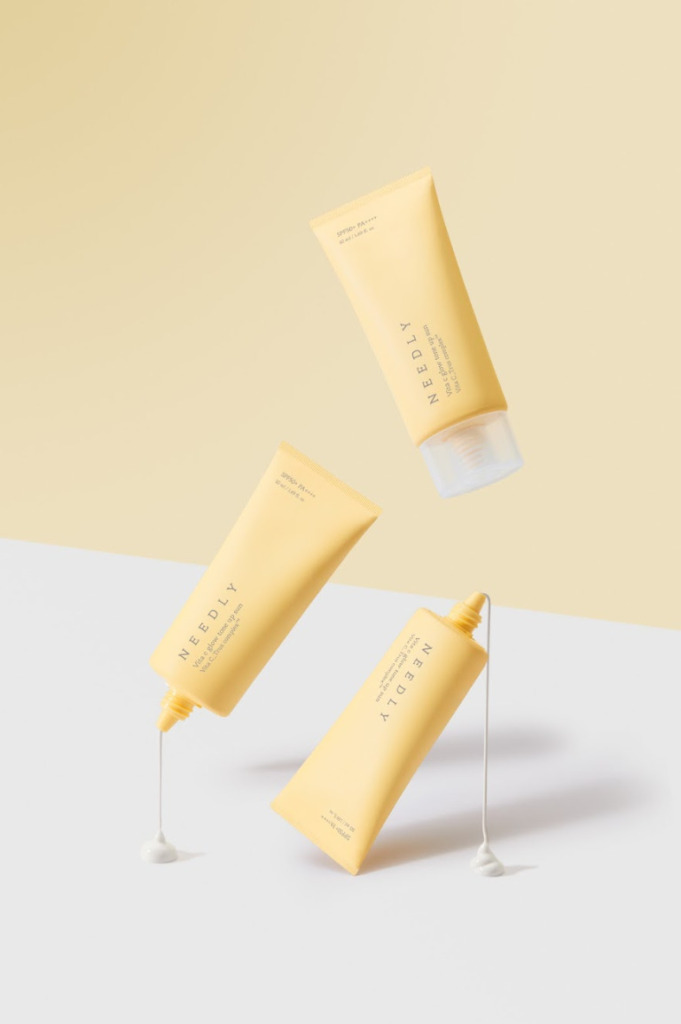 Needly Vita C Glow Tone Up Sun SPF 50+ PA++++ 50 мл — Сонцезахисний крем з ефектом освітлення та сяйва