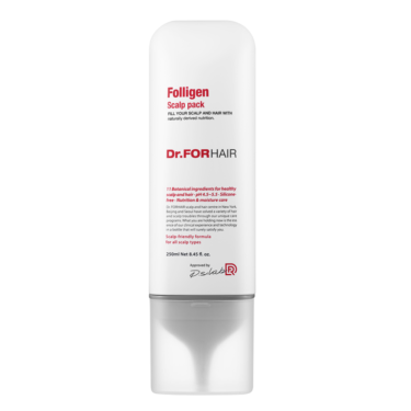 Dr.FORHAIR Folligen Scalp Pack 250 мл — Оздоровлююча маска для шкіри голови