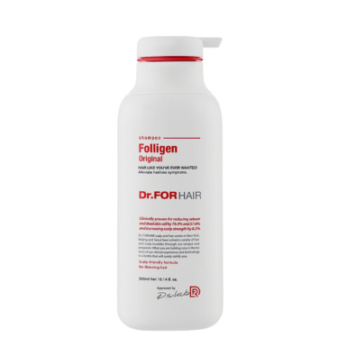 Dr.FORHAIR Folligen Shampoo 300 мл — Зміцнюючий шампунь проти випадіння волосся