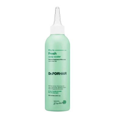 Dr.FORHAIR Phyto Fresh Scalp Scaler 200 мл — Освіжаюча маска-пілінг для очищення шкіри голови