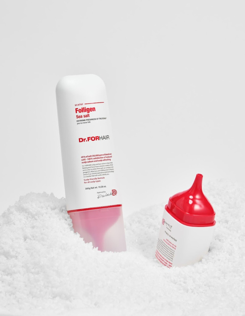 Dr.FORHAIR Sea Salt Scaler 300 мл — Пілінг для шкіри голови з частинками солі