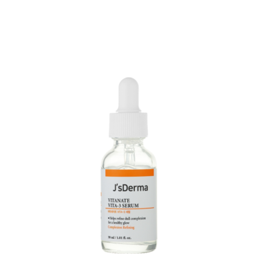 JsDerma Vitanate VITA-3 Serum 30 мл — Сыворотка для выравнивания тона с ниацинамидом