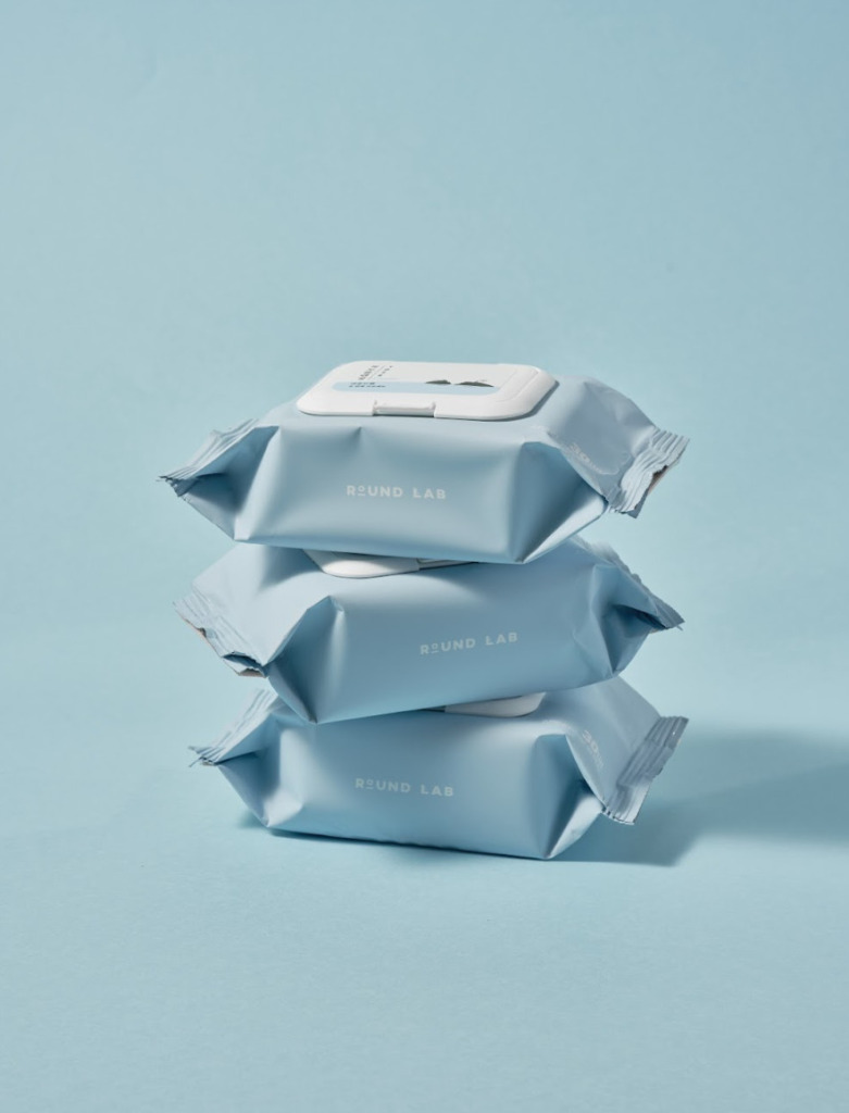 Round Lab 1025 Dokdo Cleansing Tissue 30 шт — Очищуючі серветки з морською водою