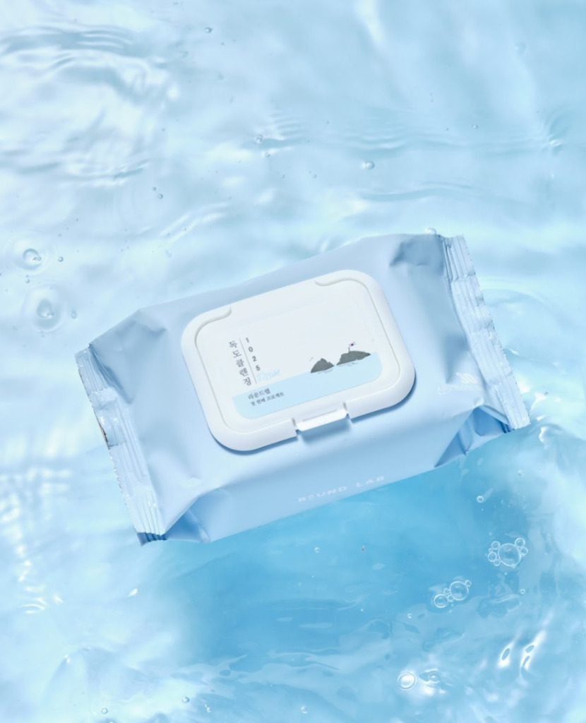 Round Lab 1025 Dokdo Cleansing Tissue 30 шт — Очищуючі серветки з морською водою