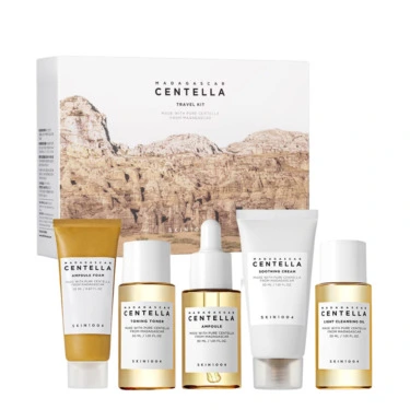 SKIN1004 Madagascar Centella Travel Kit — Набір мініатюр засобів з центеллою