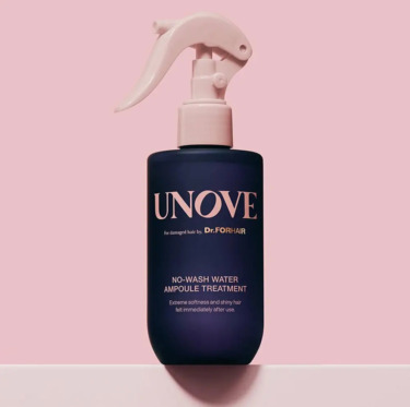 UNOVE No-Wash Water Ampoule Treatment 200 мл — Несмываемый спрей-уход для защиты и восстановления поврежденных волос