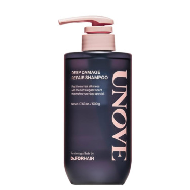 Unove Deep Damage Repair Shampoo 500 мл — Відновлювальний шампунь для пошкодженого волосся