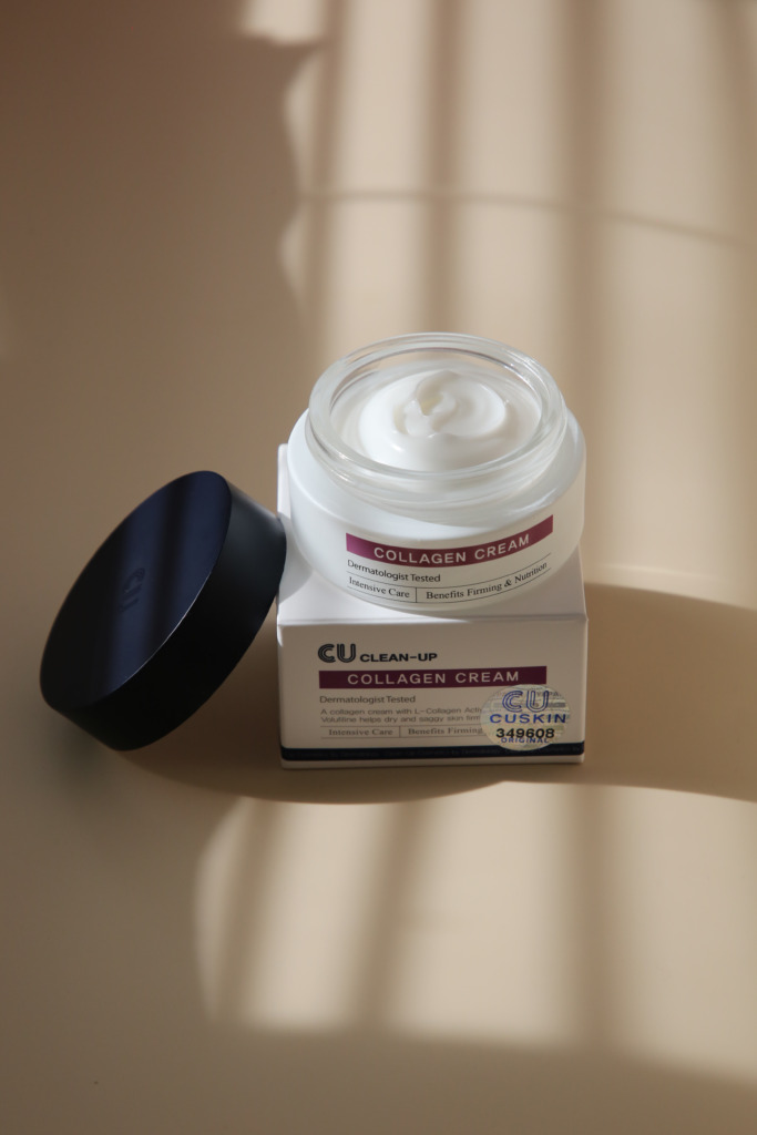 CUSKIN Clean-Up Collagen Cream 30 мл — Коллагеновый крем с комплексом из 6-ти пептидов и волюфилином
